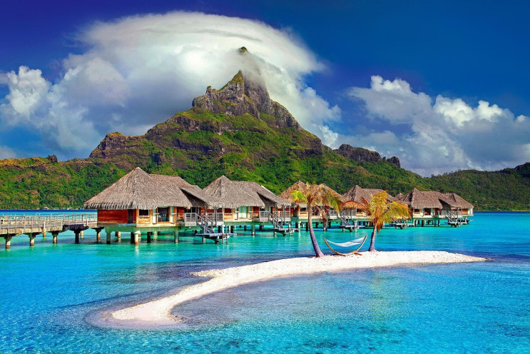 Bora Bora resort lune de miel